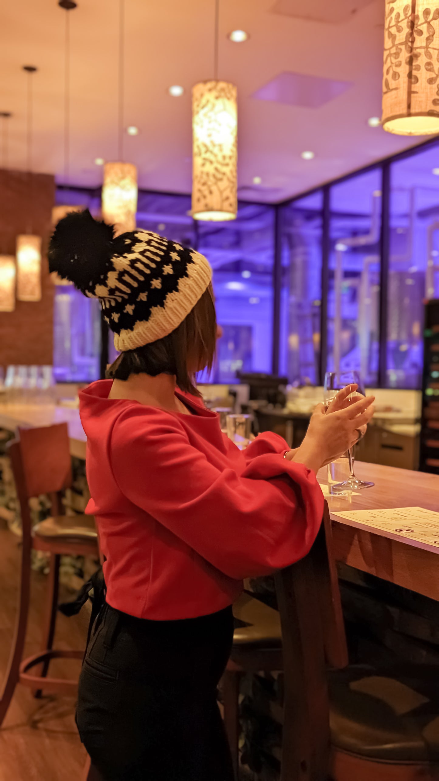 Luxury Black Wool Hat