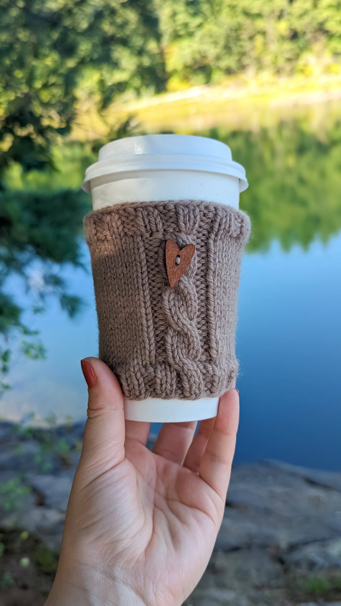 Woolly Cup Sleeve| Mustang