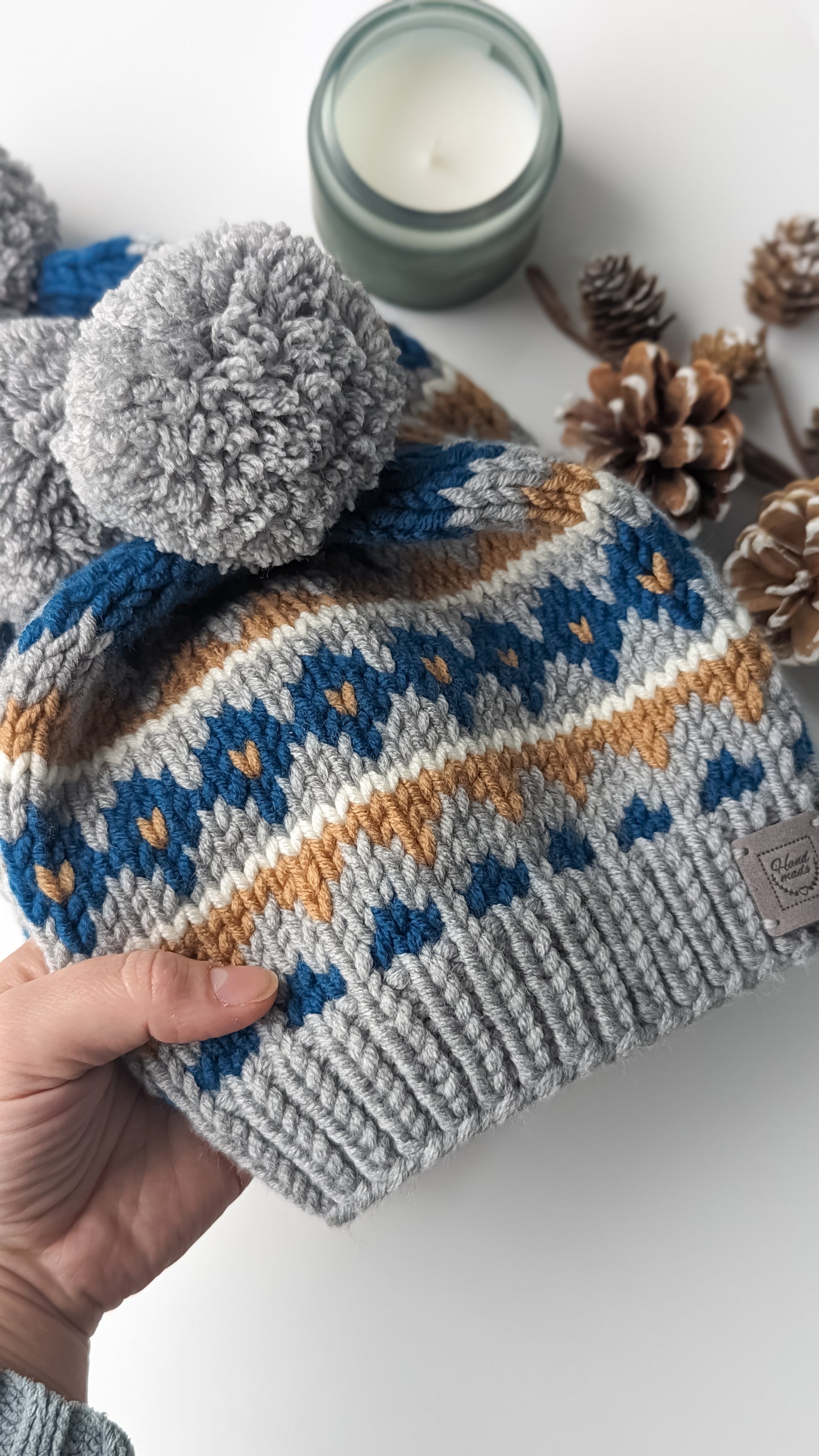 "Messy Head" Winter Hat | Size 1t-5t