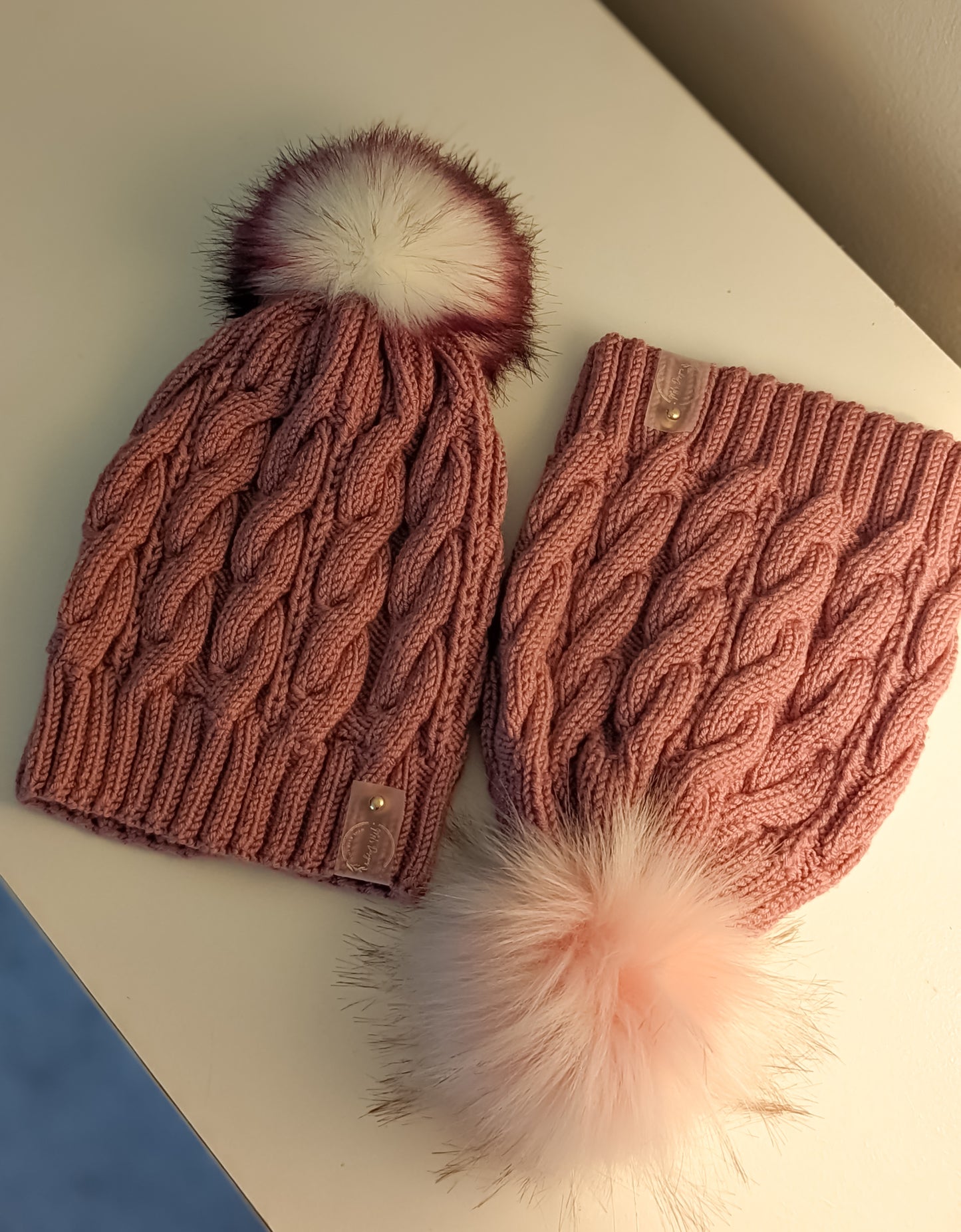 Cable Knit Acrylic Soft and Warm Beanie