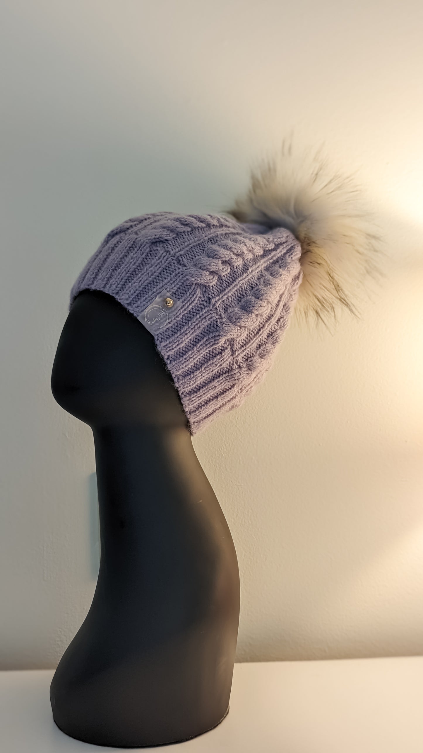 Cable Knit Acrylic Fluffy Soft and Warm Beanie