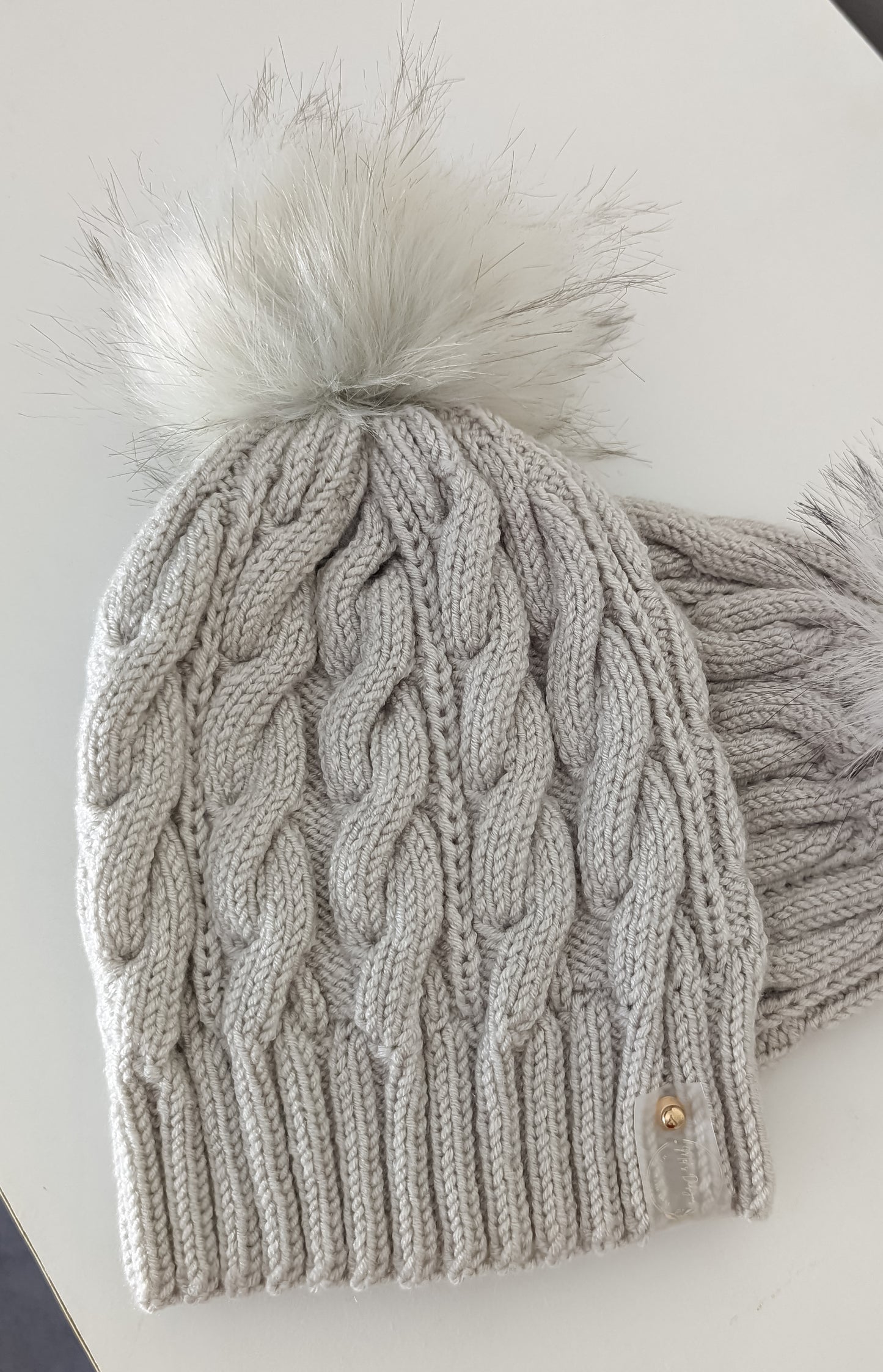 Cable Knit Acrylic Soft and Warm Beanie