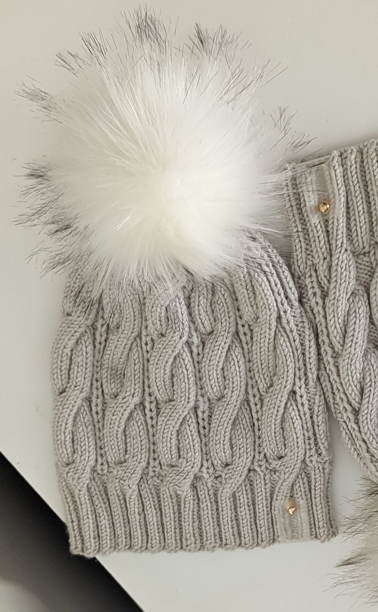 Cable Knit Acrylic Soft and Warm Beanie