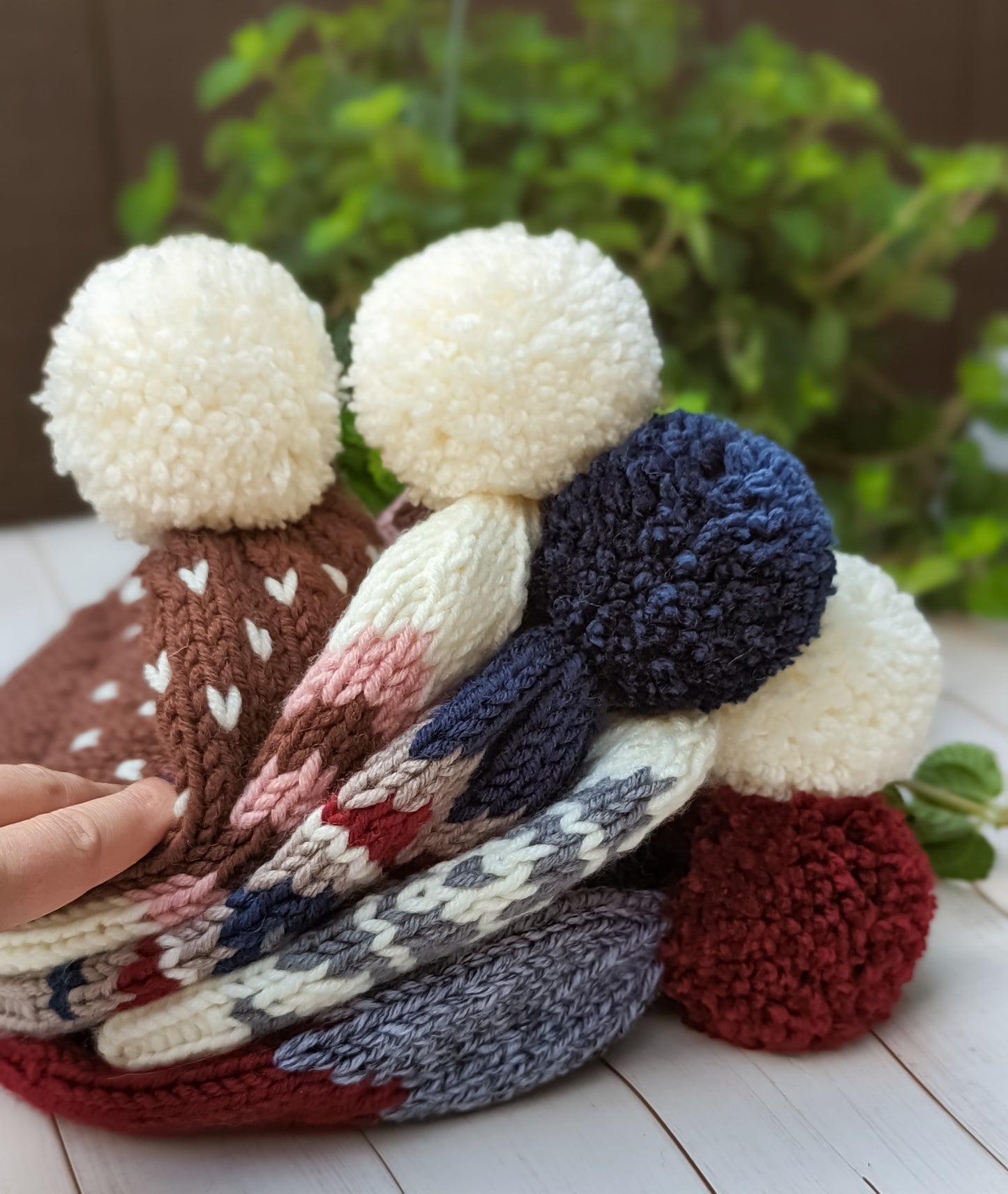 WOolly Winter Hat | Color Block