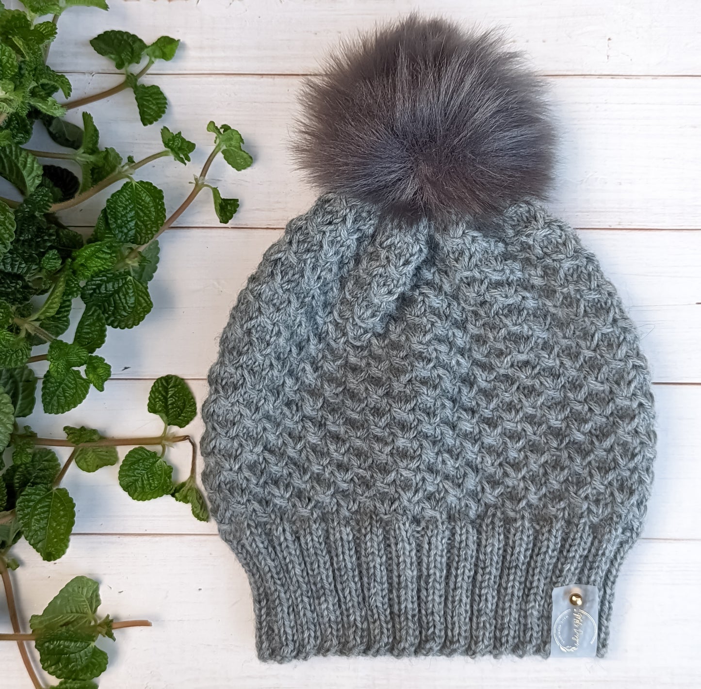 Light Gray | Merino Wool Knit Hat