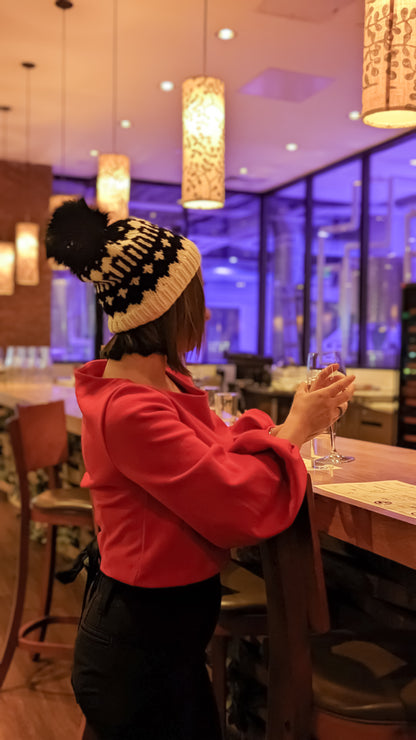 Luxury Black Wool Hat