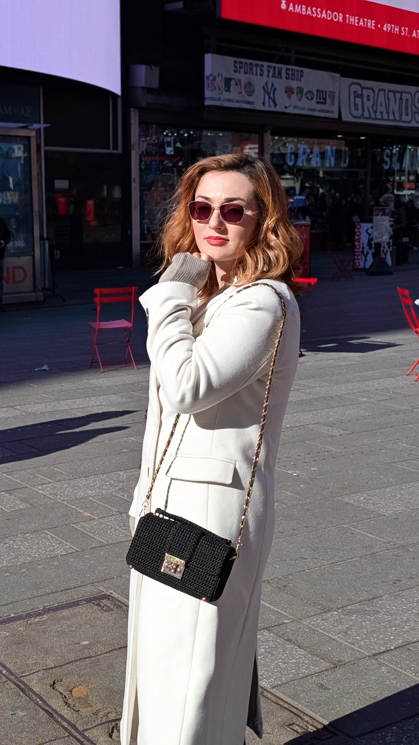 Cara Bag | Handmade Crochet| Crossbody Bag | Color Light Cream