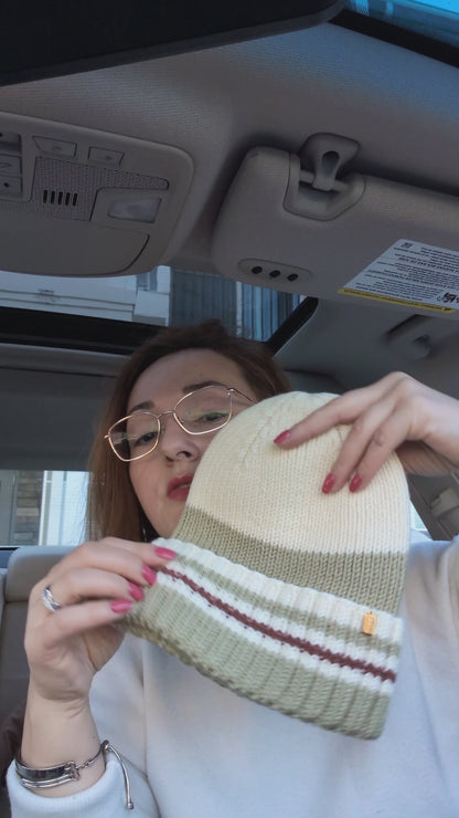 Trendy Merino Wool Beanie
