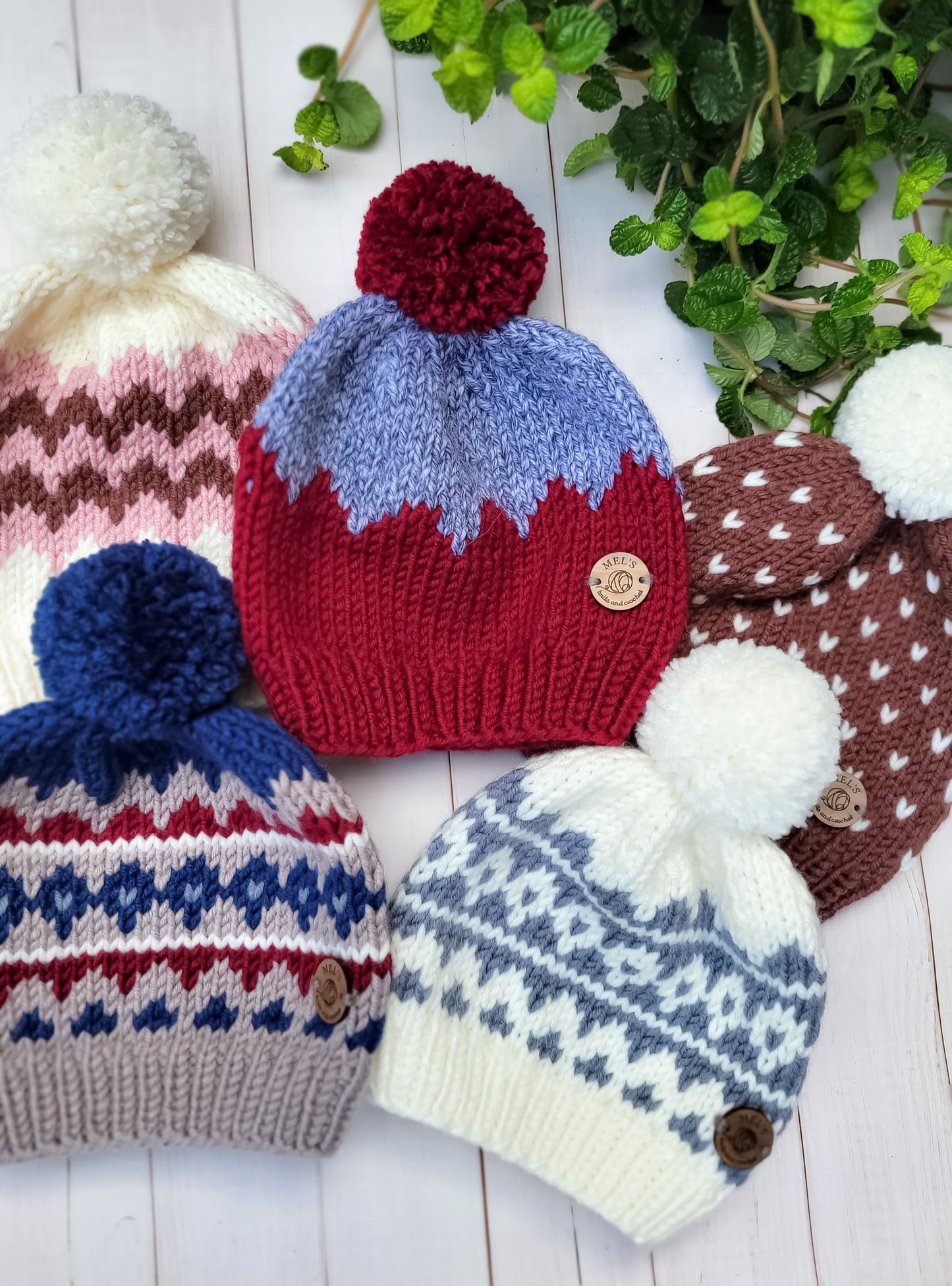 WOolly Winter Hat | Color Block