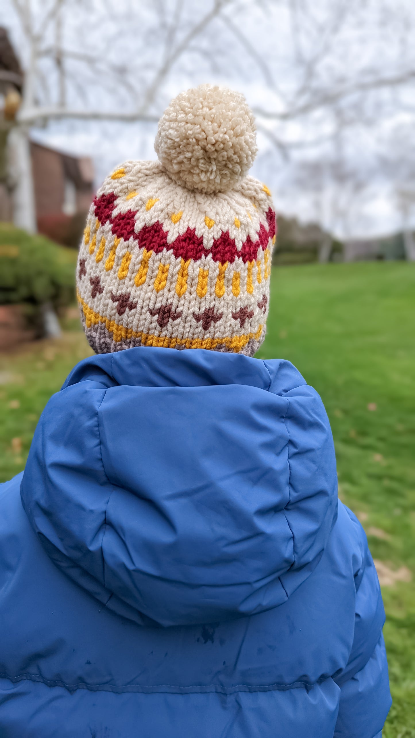 WOolly Winter Hat | Color Block